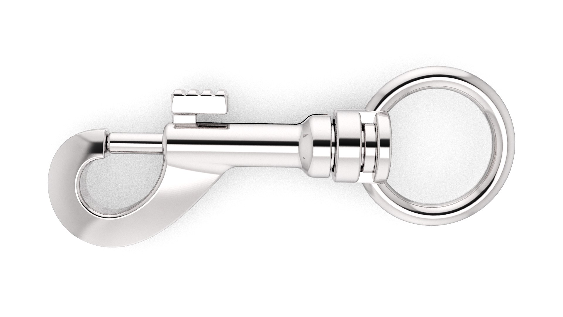 Big Key Chain Clasp 3D model TurboSquid 2112760