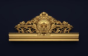 ornament classic decor 3D model
