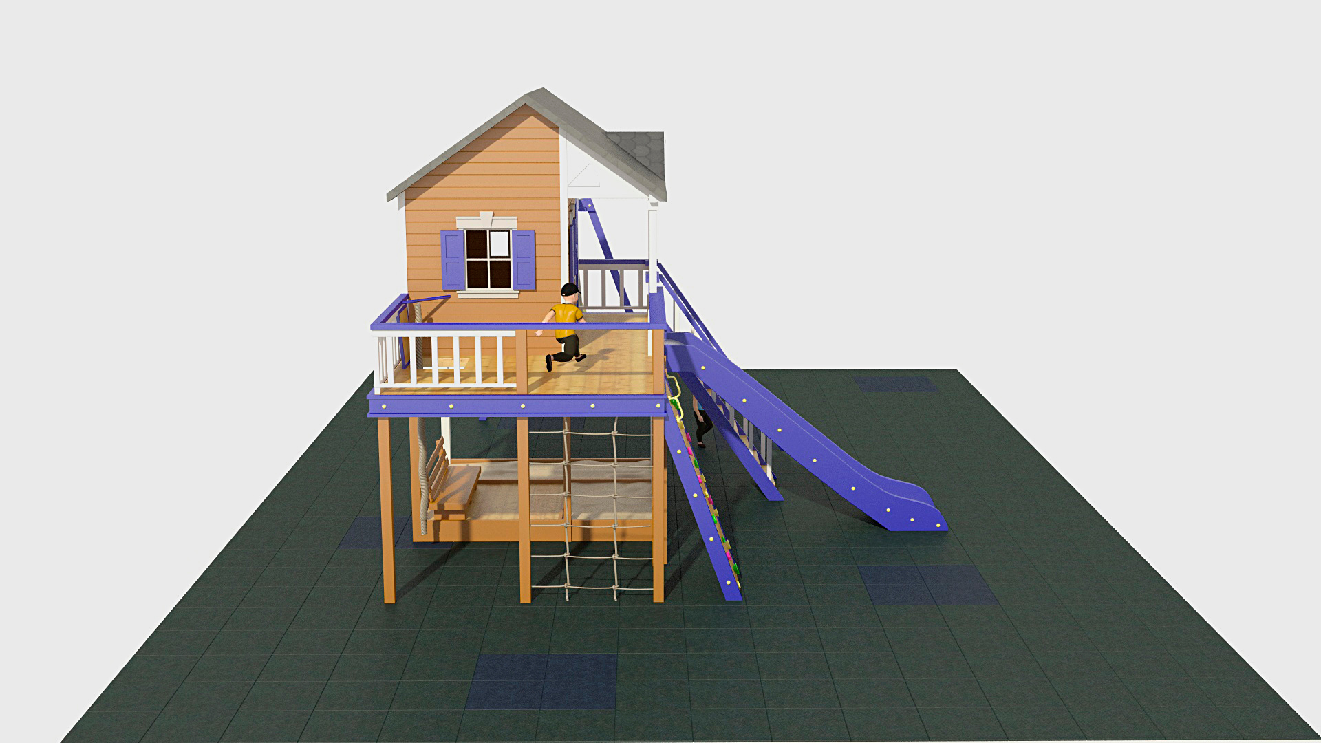 游乐场13d模型