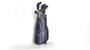 3D Generic Golf Bag