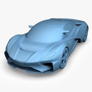 Killer GT Concept 2 - Basic 3D model