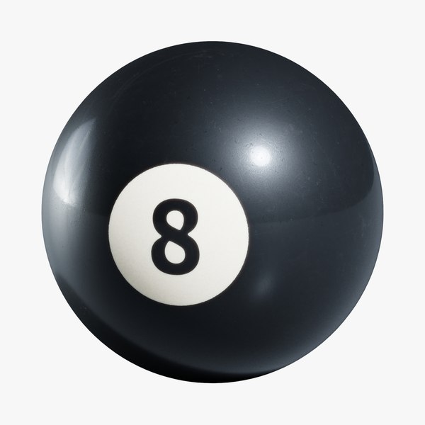 8 ball 3D model