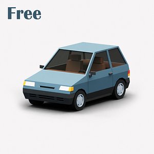 Stylized Cartoon Car Free Free