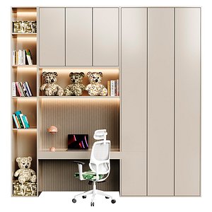 3D Furniture for a childs room model
