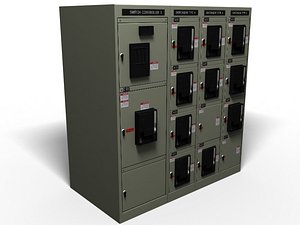 3d model switch gear