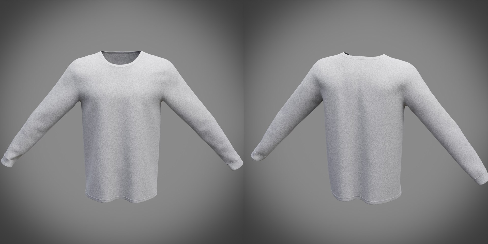 Shirt Sweatshirt Sweat 3D Model - TurboSquid 1682482
