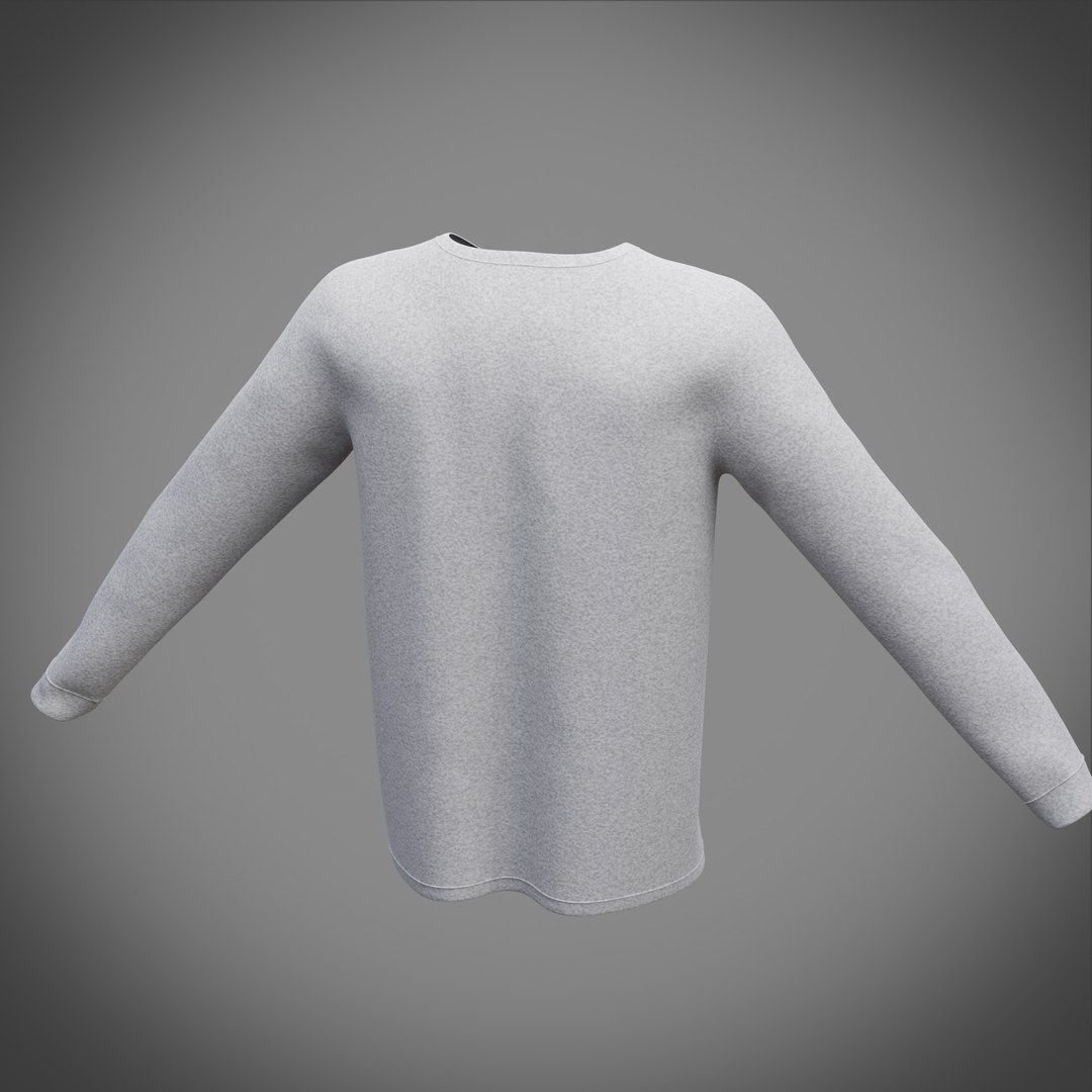 Shirt Sweatshirt Sweat 3D Model - TurboSquid 1682482