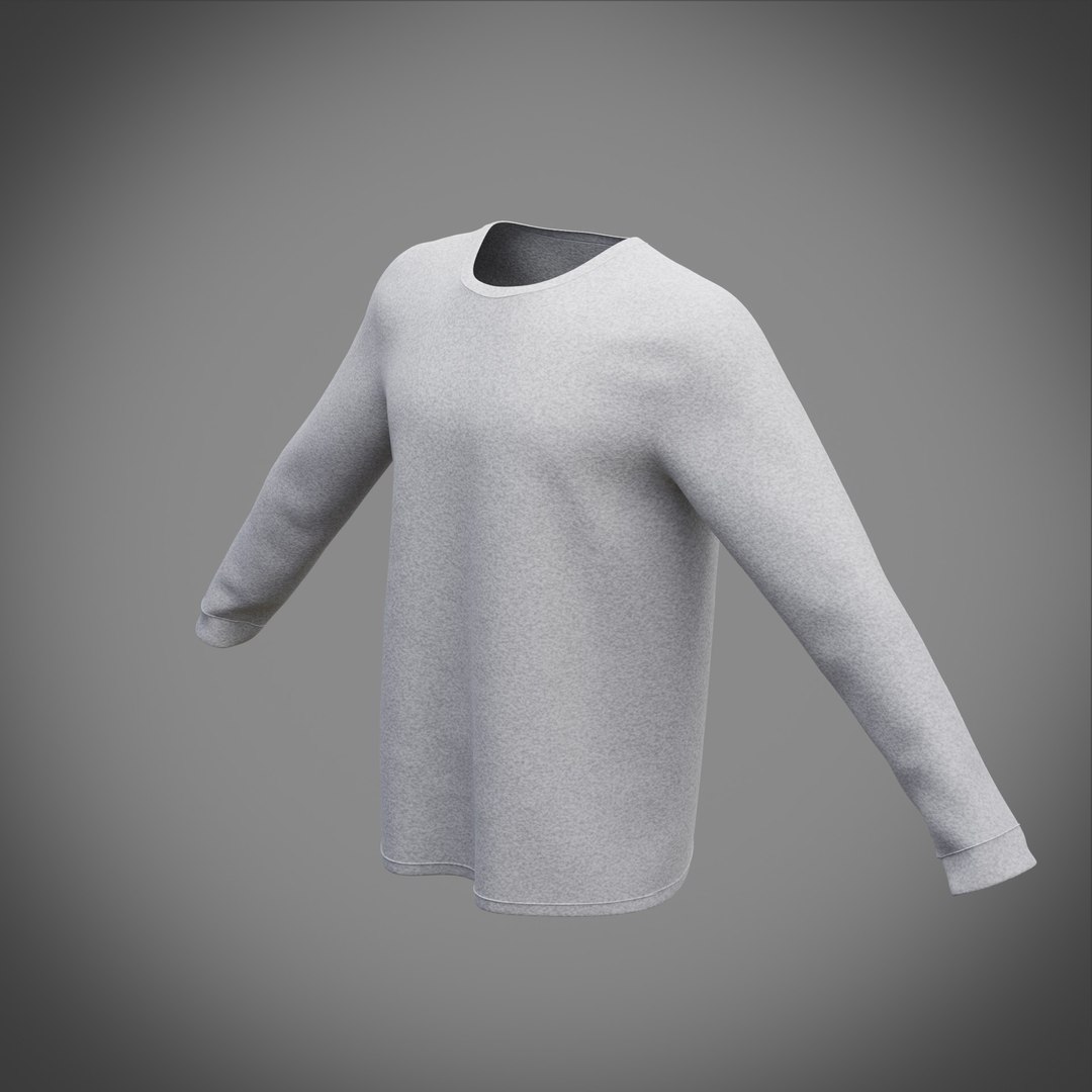Shirt Sweatshirt Sweat 3D Model - TurboSquid 1682482