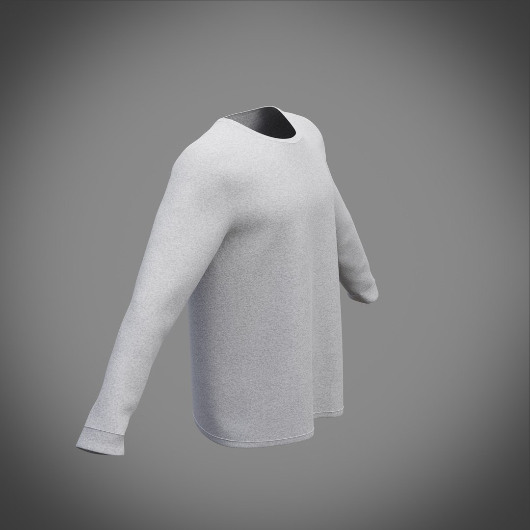 Shirt Sweatshirt Sweat 3D Model - TurboSquid 1682482