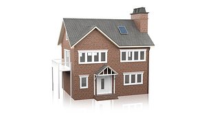 3D model British House Design 05
