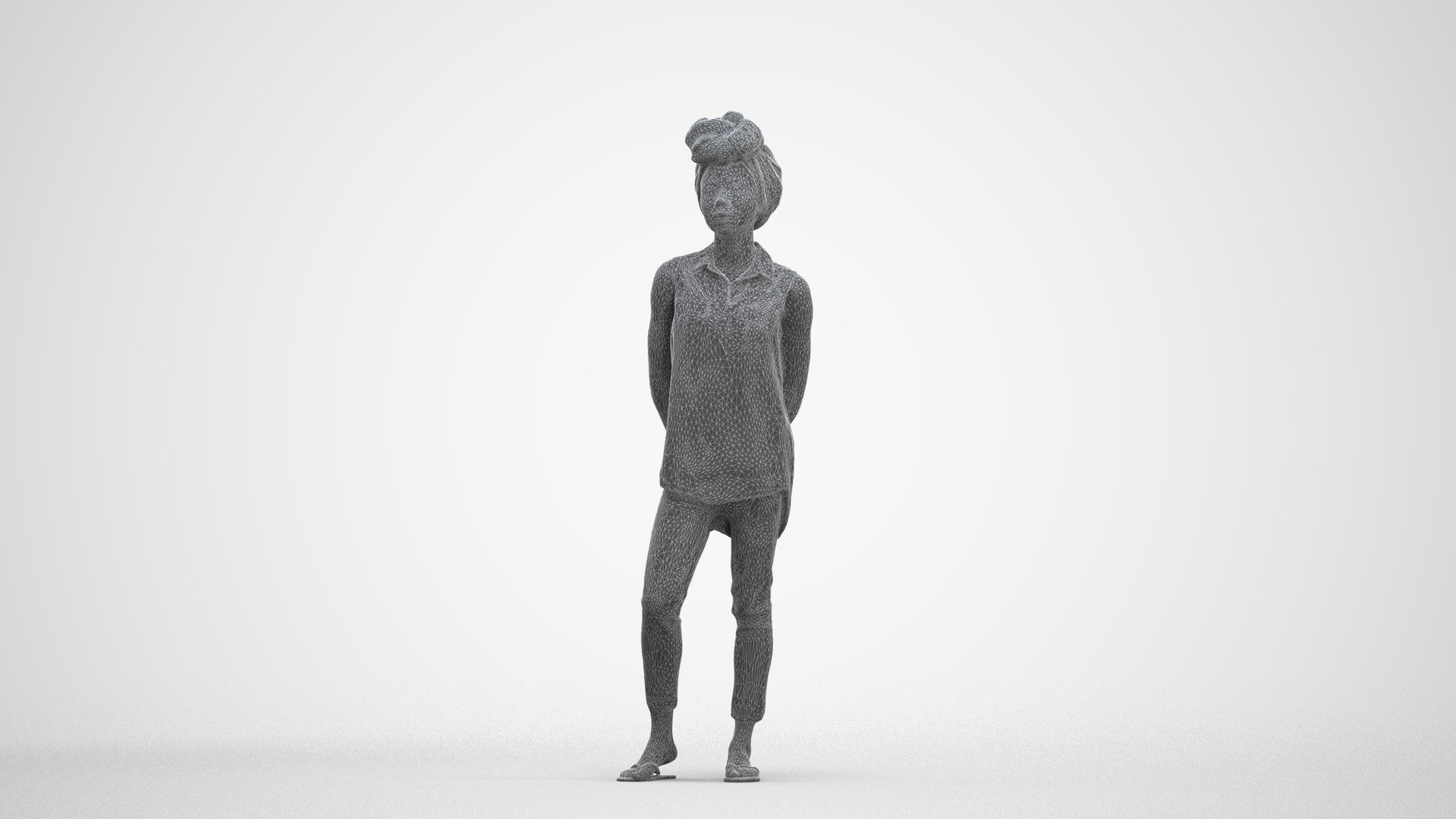 00495Harper003 - Adult Black woman waiting in public space wearing casual summer clothing model https://p.turbosquid.com/ts-thumb/1i/TvBh8f/vG/00495_harper003_wireframe_frame_0001/jpg/1773180687/1920x1080/fit_q87/5e135862cb6484404562748be98f1b6ce9caf5c4/00495_harper003_wireframe_frame_0001.jpg