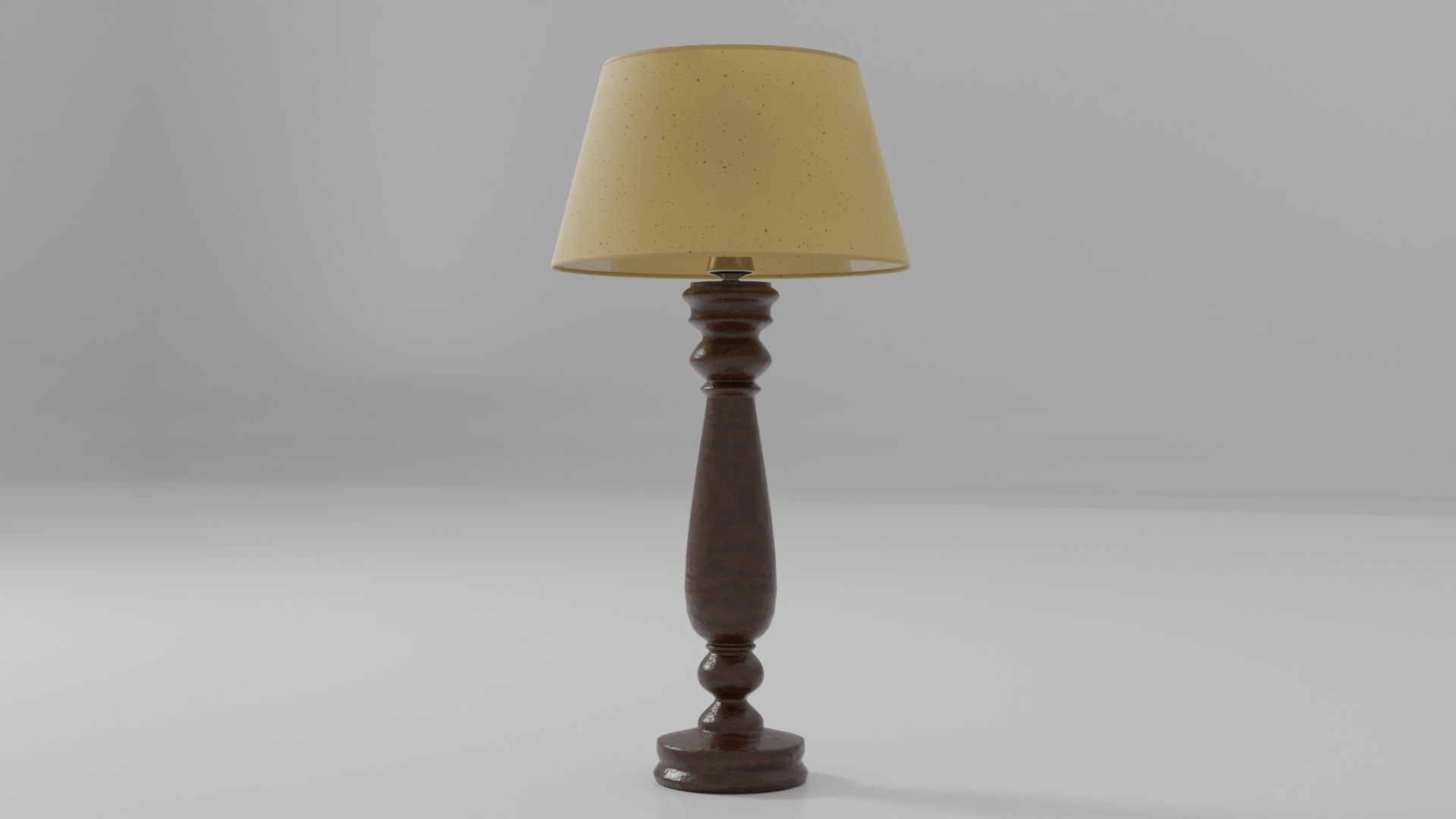 NORMAL WOODEN LIGHT LAMP FOR COMMON BEDROOM model - TurboSquid 1730687