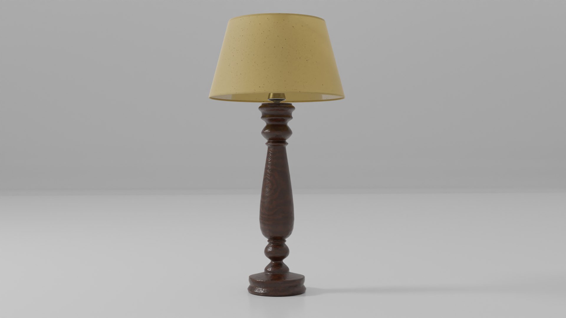 NORMAL WOODEN LIGHT LAMP FOR COMMON BEDROOM model - TurboSquid 1730687