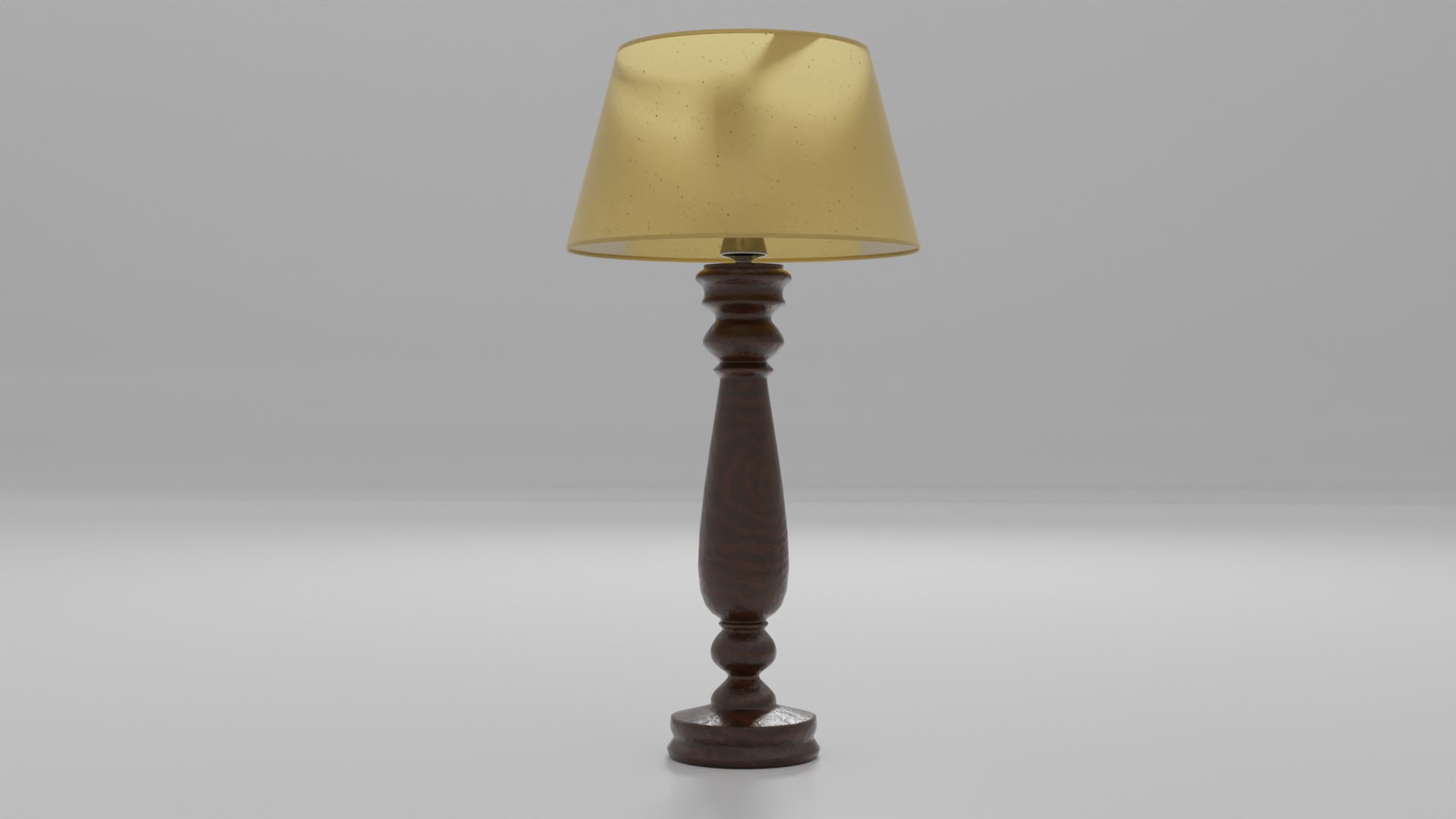 NORMAL WOODEN LIGHT LAMP FOR COMMON BEDROOM model - TurboSquid 1730687