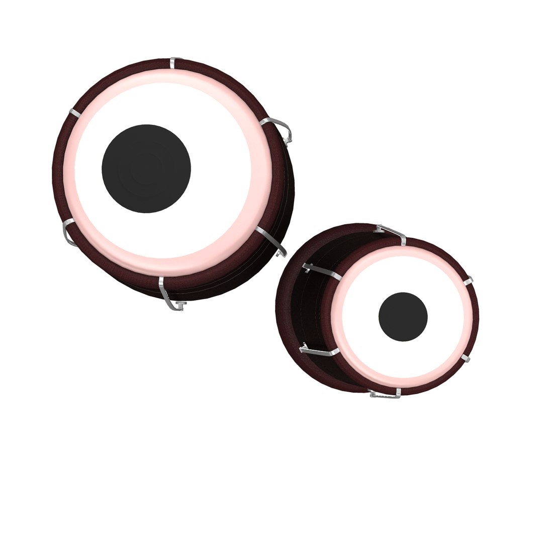tabla musical 3d model https://p.turbosquid.com/ts-thumb/1i/UUni3s/kR3kUnhi/tabla2/png/1390685873/1920x1080/fit_q87/5b52d334e2d1d0cd828d41ab7823b673d70fe3fa/tabla2.jpg