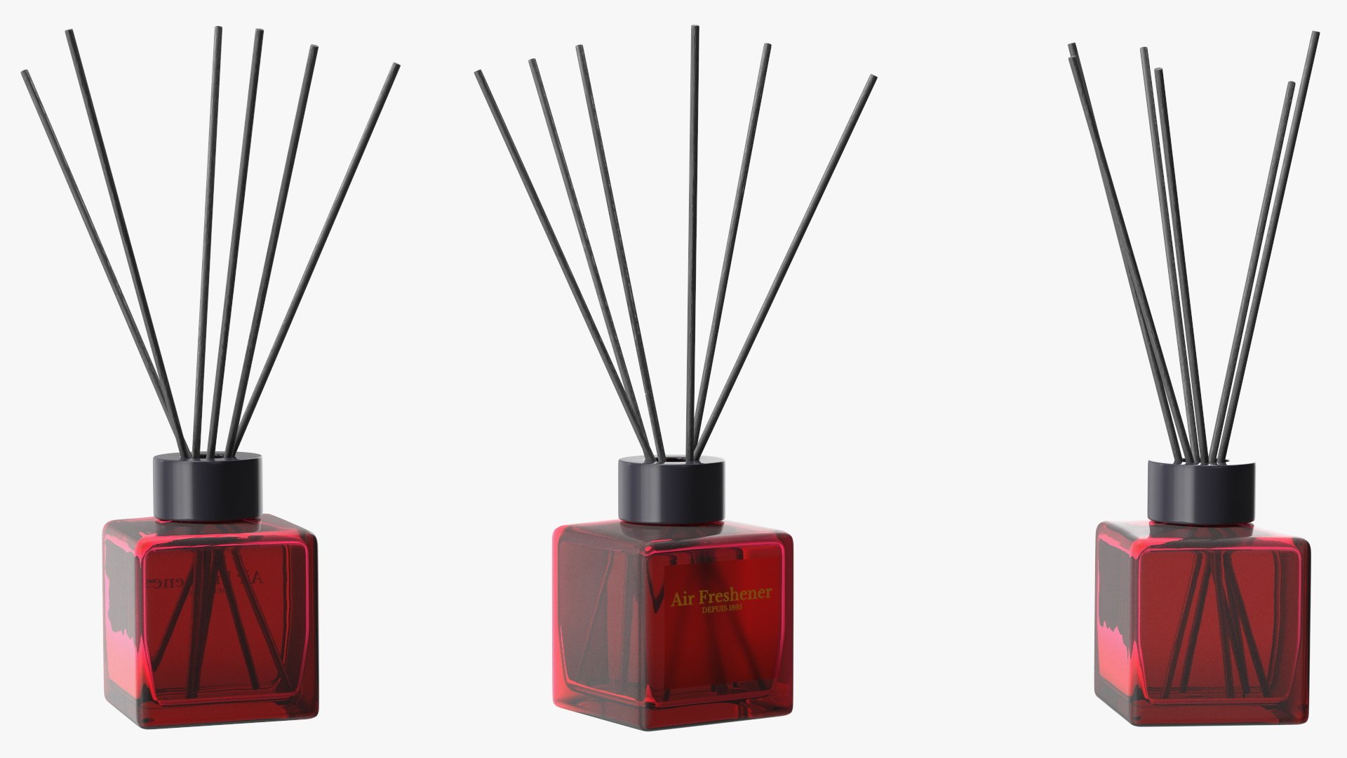 Stick Air Freshener Red 3D Model TurboSquid 1930092