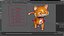 Funny and Cute Cartoon Cat Rigged for Maya