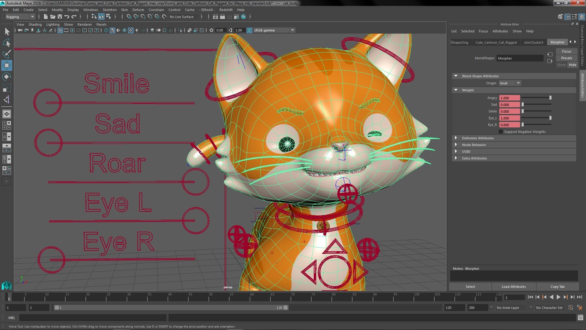 Funny and Cute Cartoon Cat Rigged for Maya model https://p.turbosquid.com/ts-thumb/1i/X8QgLK/4H/funnyandcutecartooncatriggedformayavray3dmodel040/jpg/1664215865/1920x1080/fit_q87/631bdbc9a65660bf5d968f7ac189acb5ca98529b/funnyandcutecartooncatriggedformayavray3dmodel040.jpg