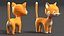 Funny and Cute Cartoon Cat Rigged for Maya