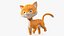 Funny and Cute Cartoon Cat Rigged for Maya