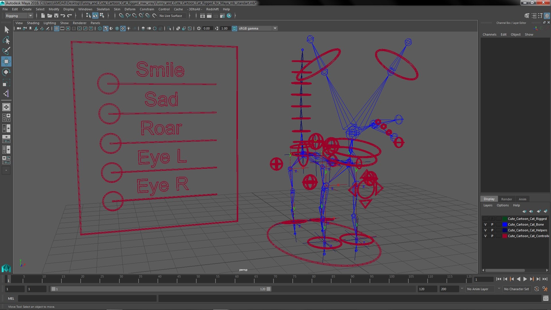 Funny and Cute Cartoon Cat Rigged for Maya model https://p.turbosquid.com/ts-thumb/1i/X8QgLK/yQ/funnyandcutecartooncatriggedformayavray3dmodel035/jpg/1664215849/1920x1080/fit_q87/63bd42e0c97df340eec85872c8157cf8f551eb56/funnyandcutecartooncatriggedformayavray3dmodel035.jpg
