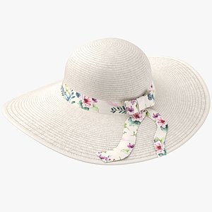 Women Hat 03 3D model