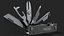 Manipuliertes Taschenmesser-Multitool