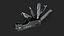 Manipuliertes Taschenmesser-Multitool