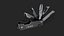 Manipuliertes Taschenmesser-Multitool