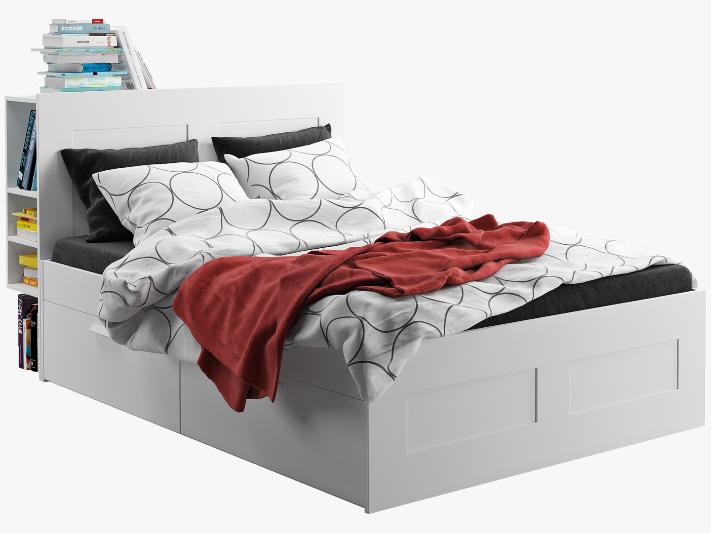 3D ikea 10 beds set model - TurboSquid 1278663