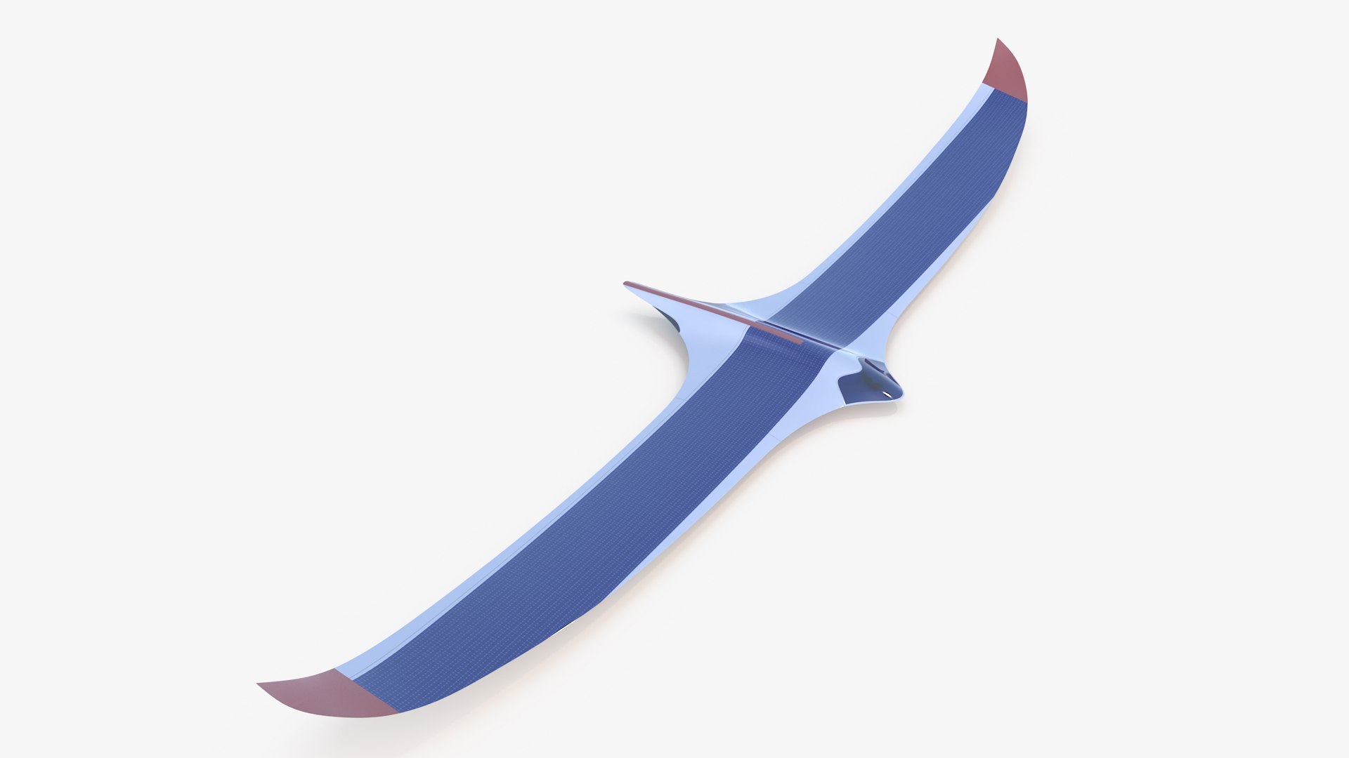 Solar Airplane 3D model preview