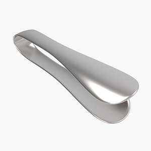 3d model ice food tongs