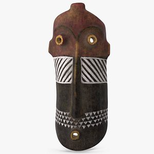 African Congo Mask 7