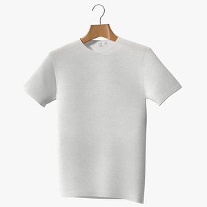 T-Shirt on Hanger 3D model