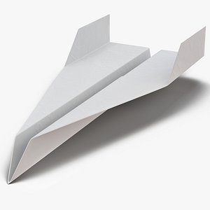 paper plane 2 3d model