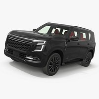 Panoramic Roof Utility Crossover Black Simplified