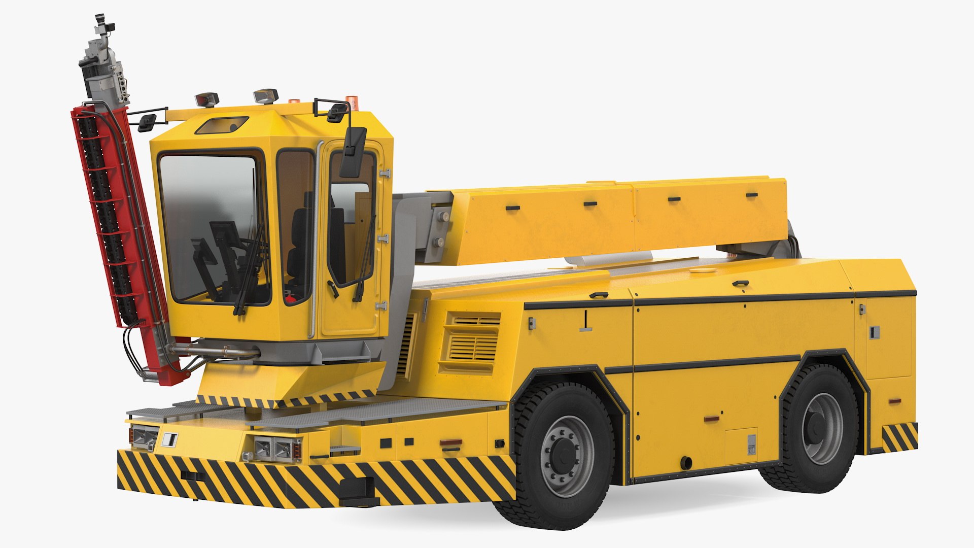 Deicing Vehicle Generic Folded 3D model preview