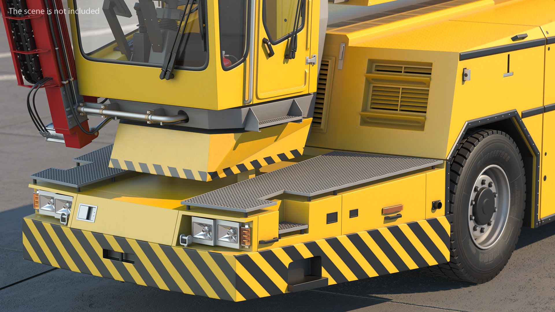 Deicing Vehicle Generic Folded Model TurboSquid 1567852