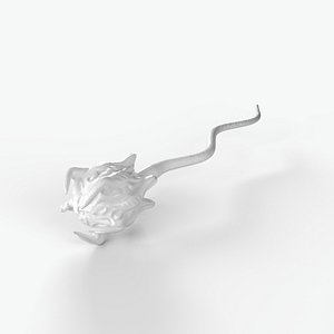 3D Alien sperm cell model