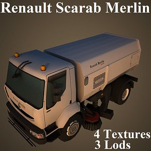 renault scarab merlin 3D