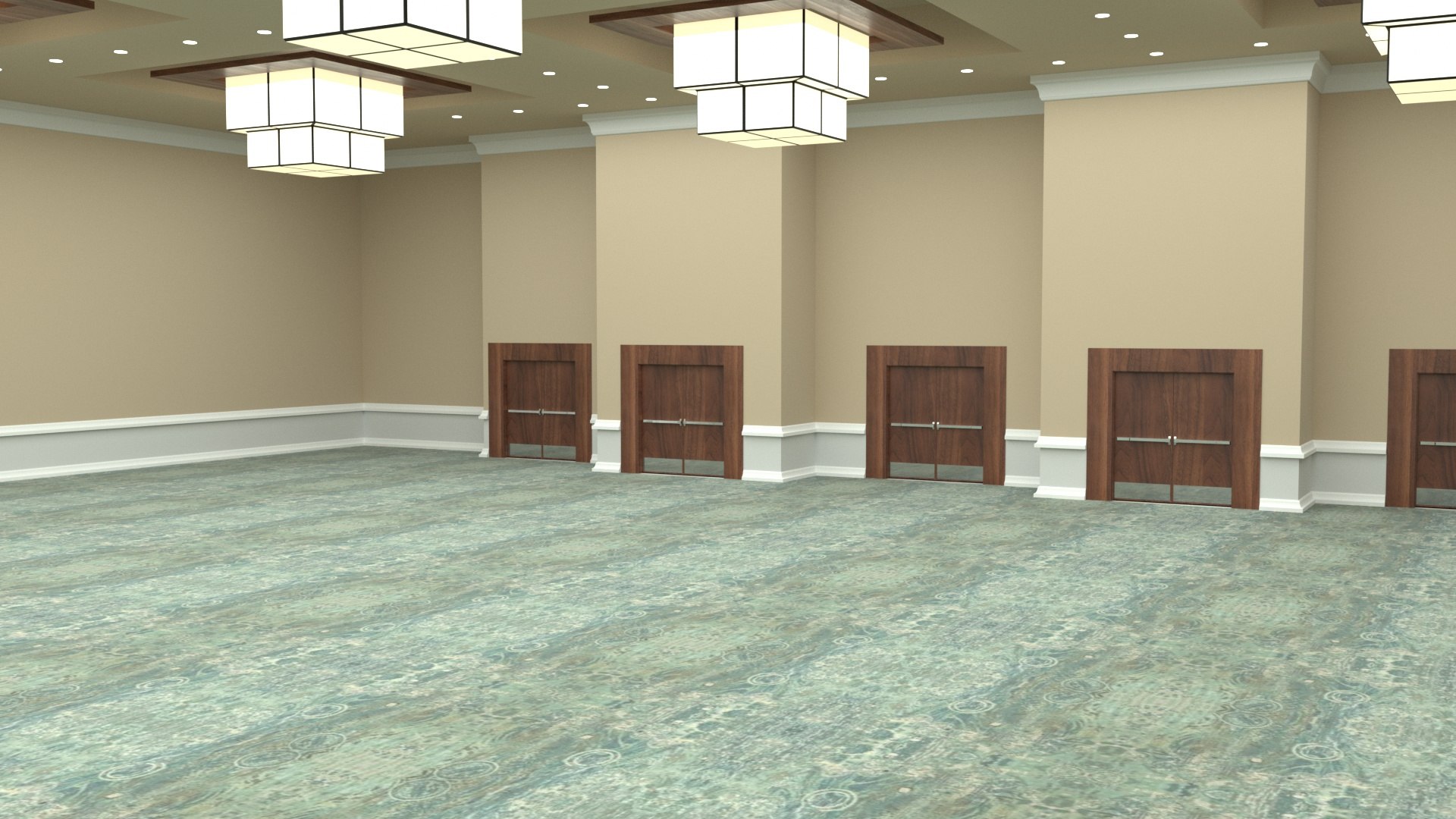 3D Ballroom 20 Model - TurboSquid 2187954