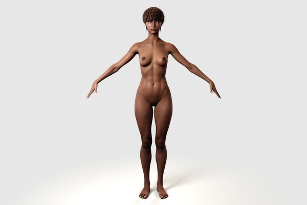 Ebony Woman Nude