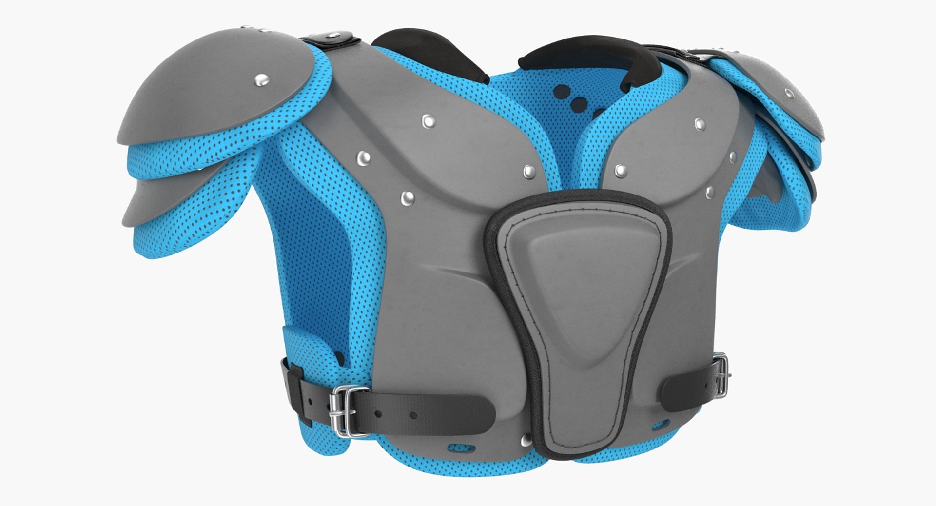 Football Shoulder Pads Generic 3D Model 3D model preview