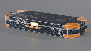 3D Low poly industrial tactical box 3D Model True Renders UV 4K PBR Textures model