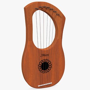 Donner DLH 001 Lyre Harp Mahogany