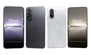 3D OnePlus Ace 5 Racing Edition White And OnePlus Ace 5 Ultra Black