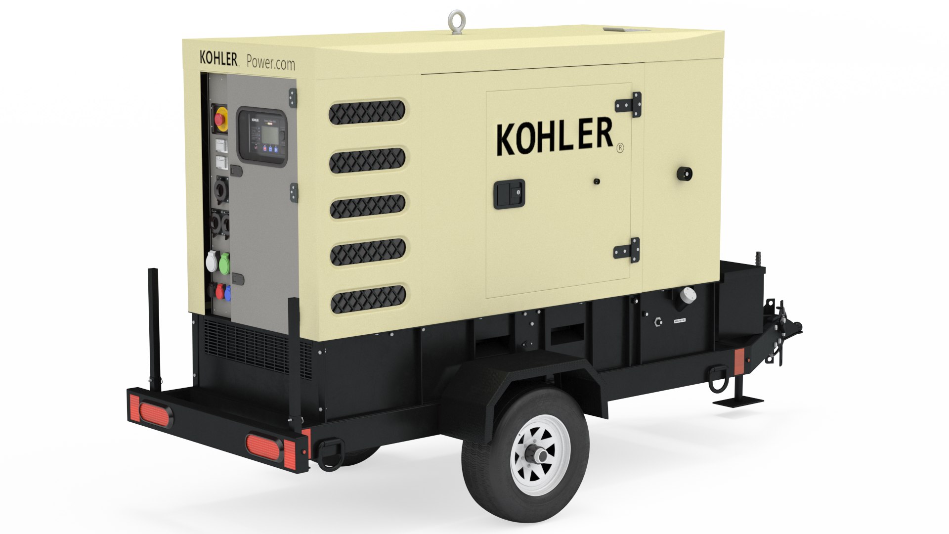 Kohler Industrial Diesel Generators Single White Color Model