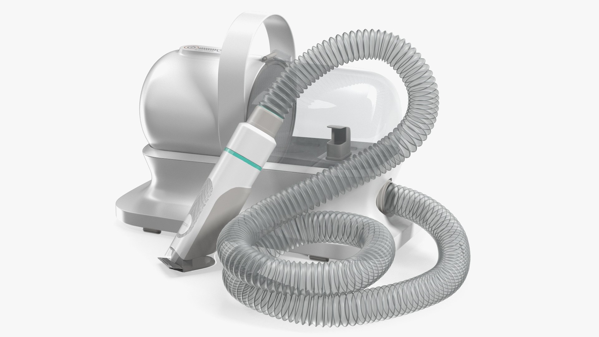 Pet Grooming Vacuum Neabot White 3D model preview