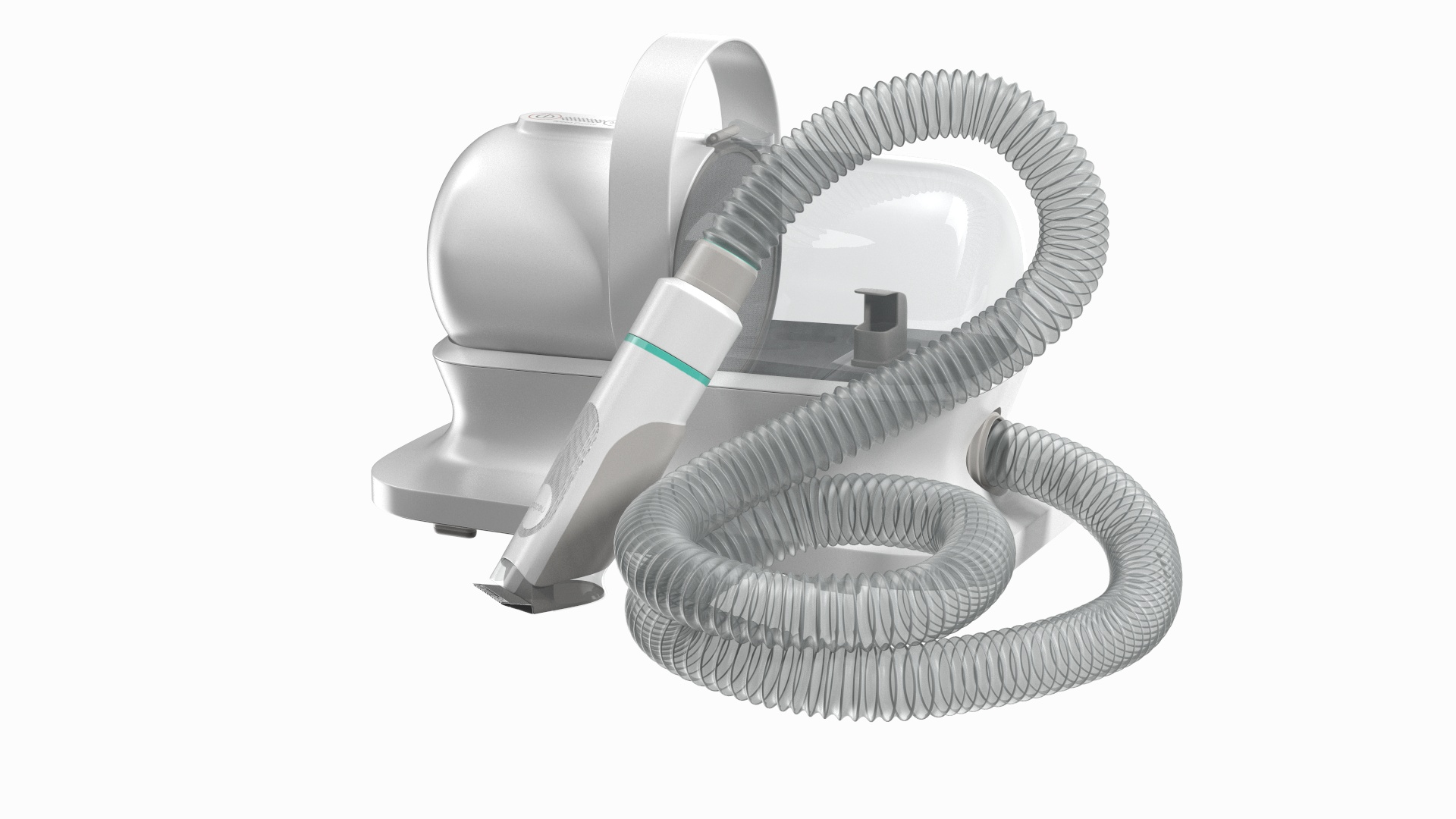Pet Grooming Vacuum Neabot White 3D model TurboSquid 2167001