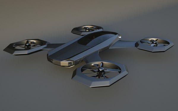 heli designed 3d obj